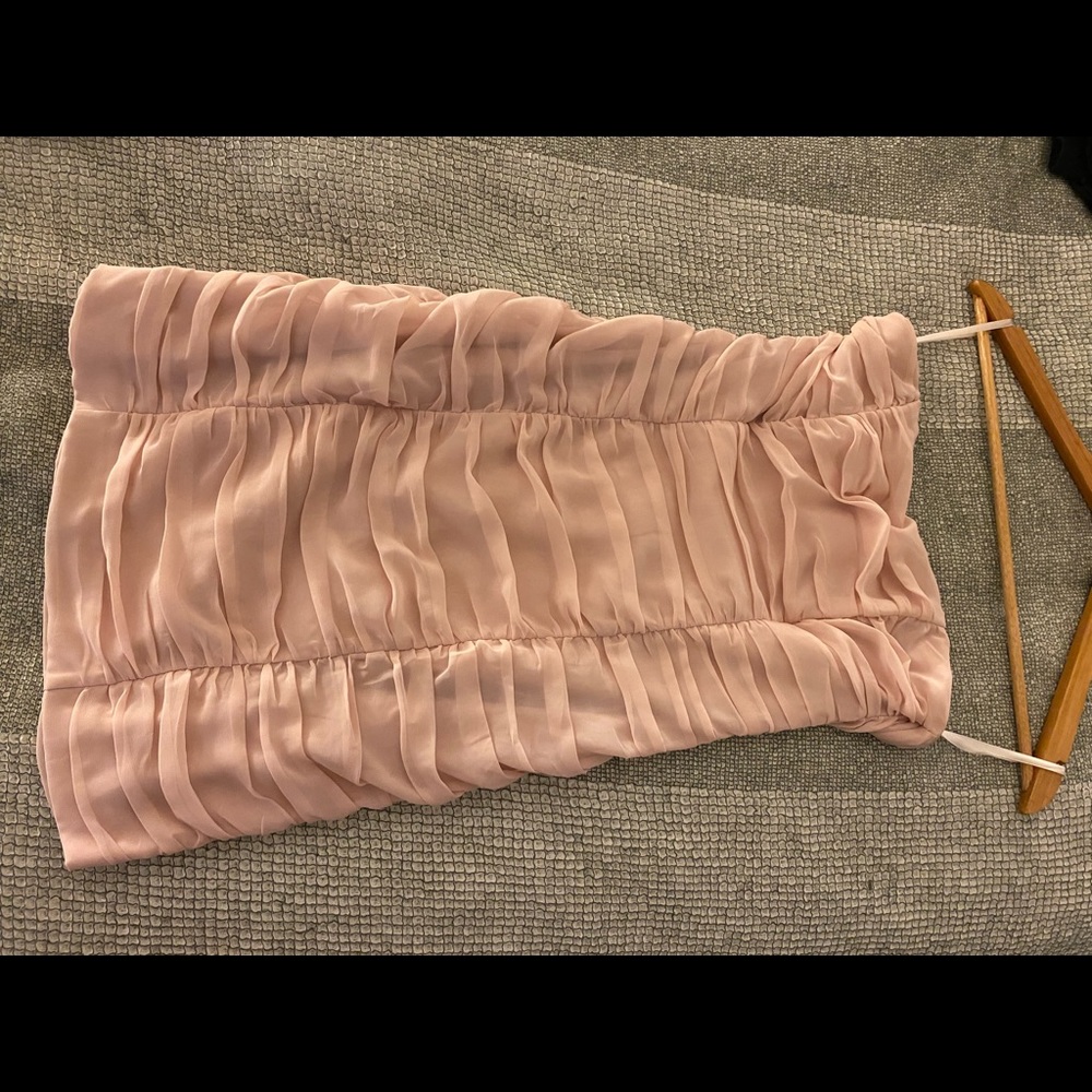 Strapless party dress. Size 6